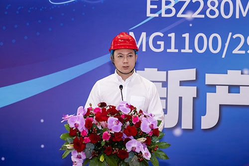 Twin Stars Shine Over the Coal Sea! Chuangli Group Launches Groundbreaking Steep-Gradient Roadheader and High-Speed Shearer --- EBZ280M-2D Roadheader & MG1100/2950-WD Shearer New Product Launch Event (圖6) Twin Stars Shine Over the Coal Sea! Chuangli Group Launches Groundbreaking Steep-Gradient Roadheader and High-Speed Shearer --- EBZ280M-2D Roadheader & MG1100/2950-WD Shearer New Product Launch Event (圖6)